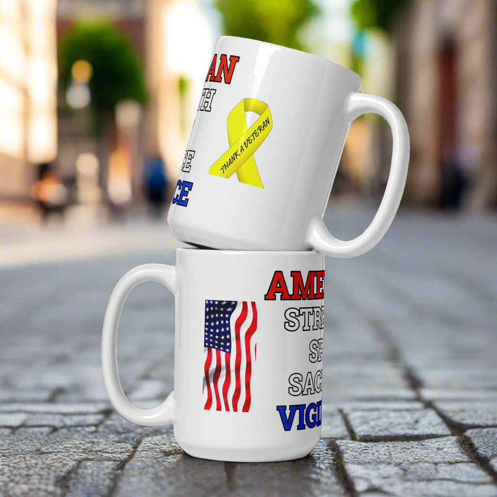 AMSSSV76 VETERAN COFFEE MUG STYLE 3