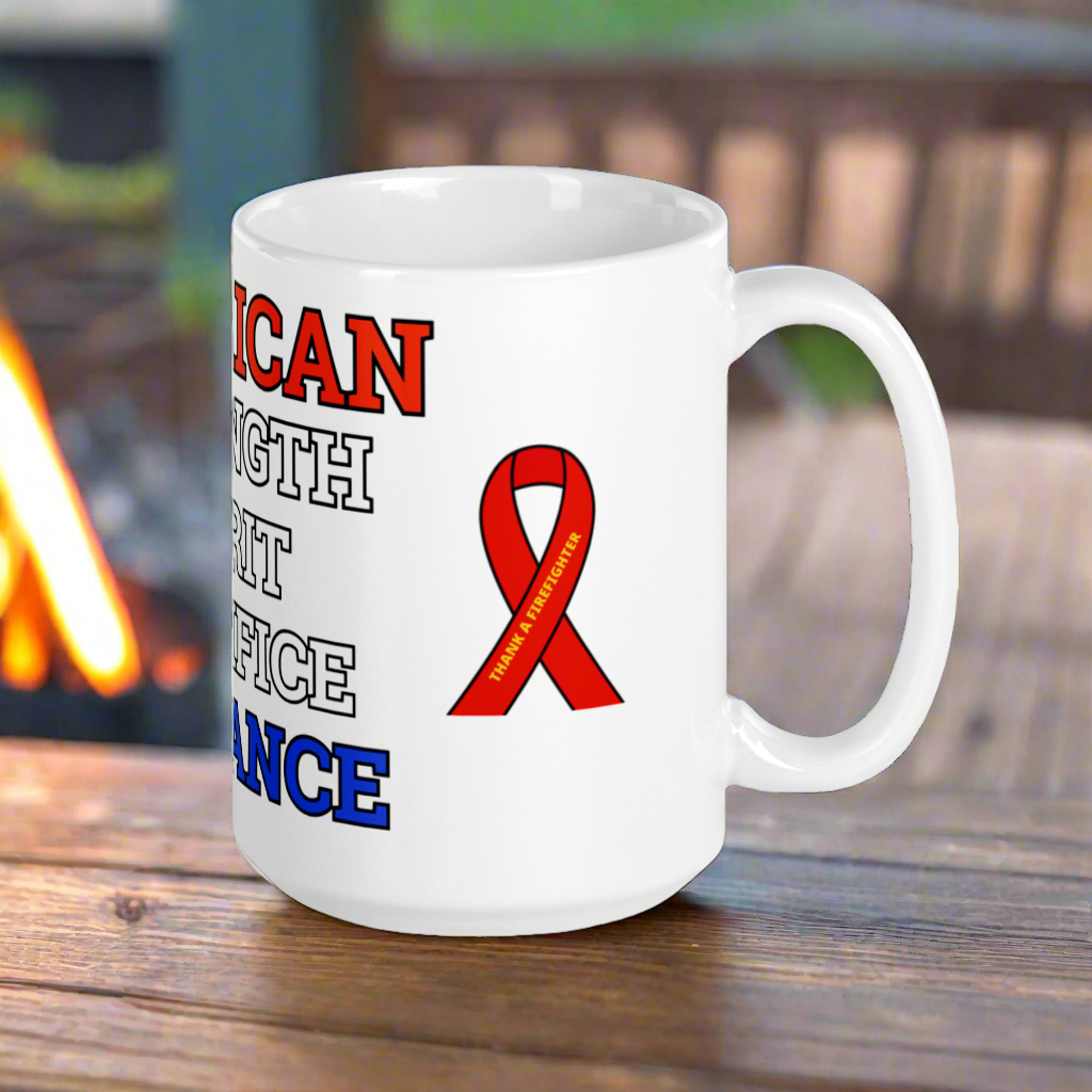 AMSSSV76 FIREFIGHTER COFFEE MUG STYLE 3