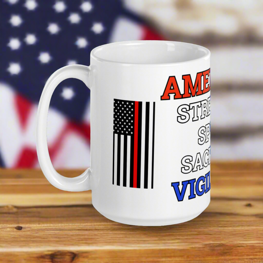 AMSSSV76 FIREFIGHTER COFFEE MUG STYLE 3