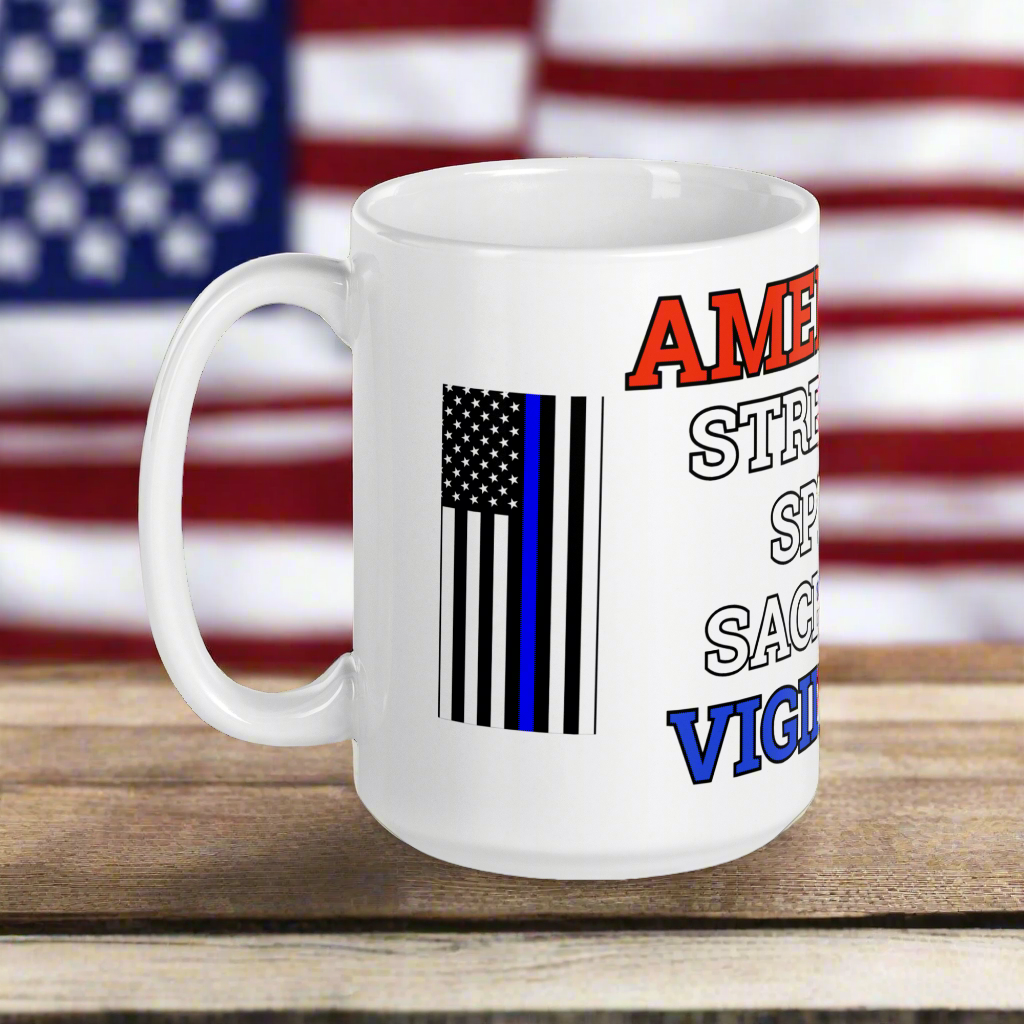 AMSSSV76 POLICE OFFICER COFFEE MUG STYLE 3