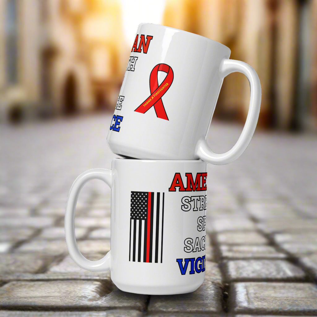 AMSSSV76 FIREFIGHTER COFFEE MUG STYLE 3