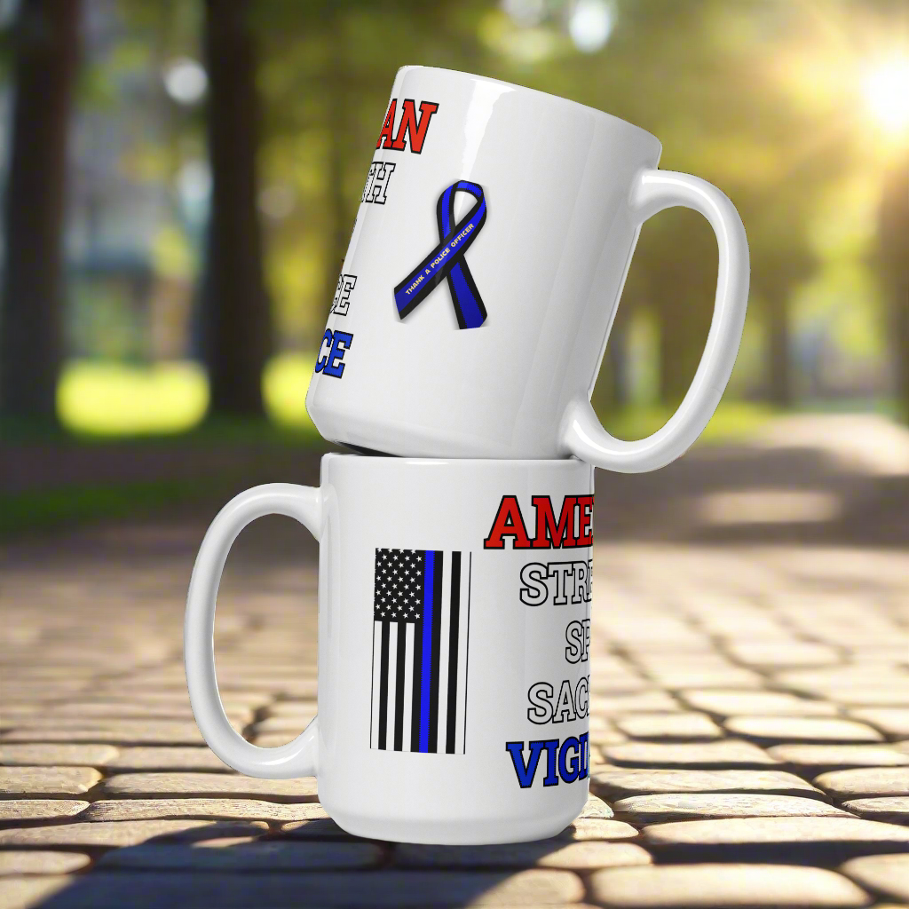 AMSSSV76 POLICE OFFICER COFFEE MUG STYLE 3