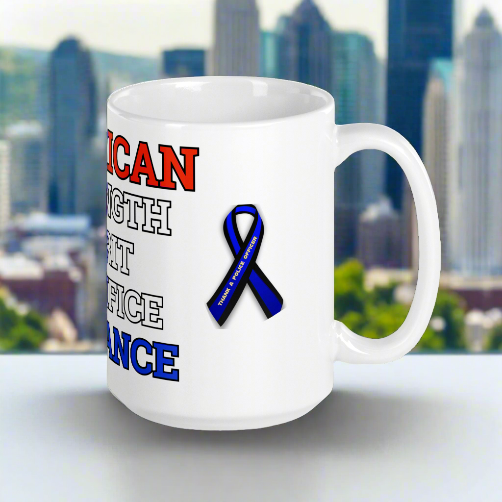 AMSSSV76 POLICE OFFICER COFFEE MUG STYLE 3