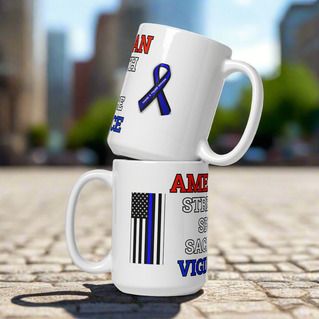 AMSSSV76 POLICE OFFICER COFFEE MUG STYLE 3