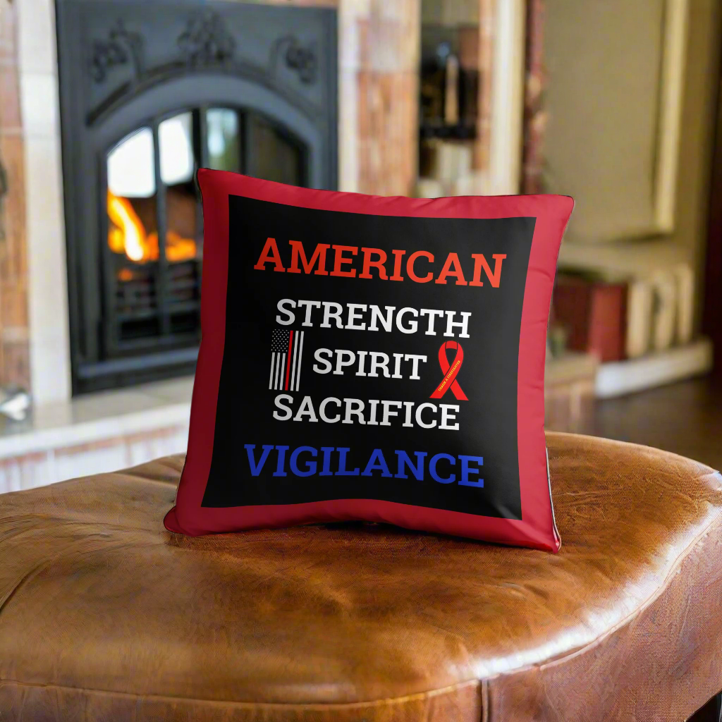 AMSSSV76 PATRIOTIC FF PILLOW STYLE 1