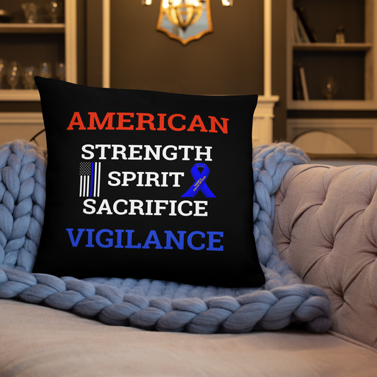 AMSSSV76 PATRIOTIC P.O PILLOW STYLE 3