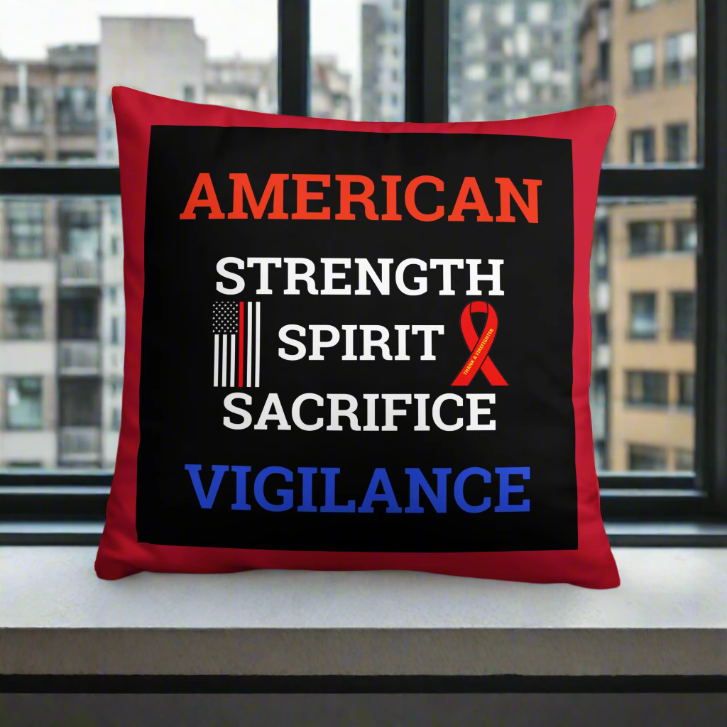 AMSSSV76 PATRIOTIC FF PILLOW STYLE 1