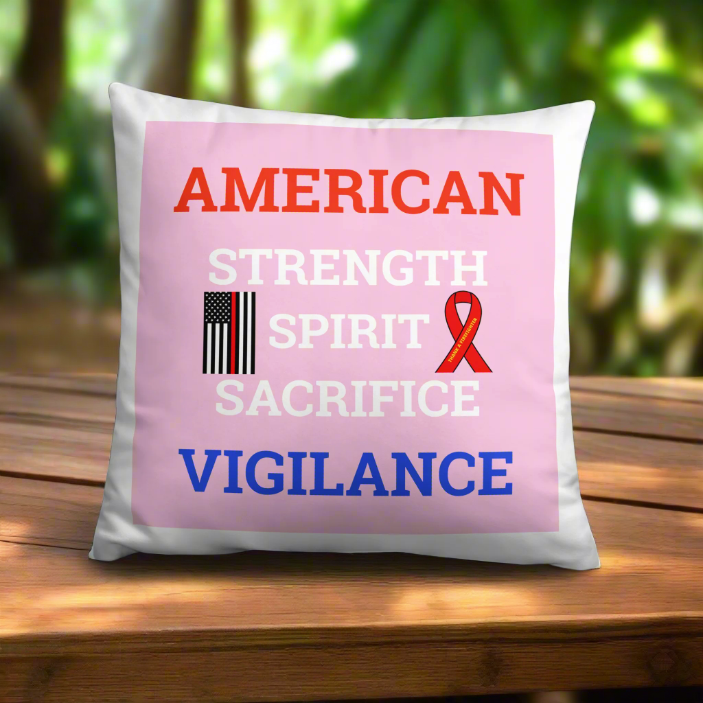 AMSSSV76 PATRIOTIC FF PILLOW STYLE 2