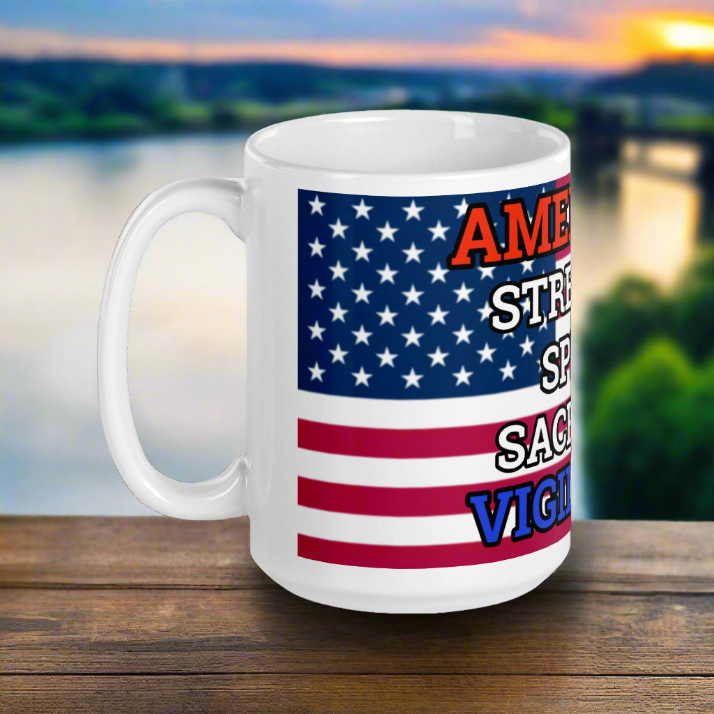 AMSSSV76 AMERICAN PRIDE COFFEE MUG