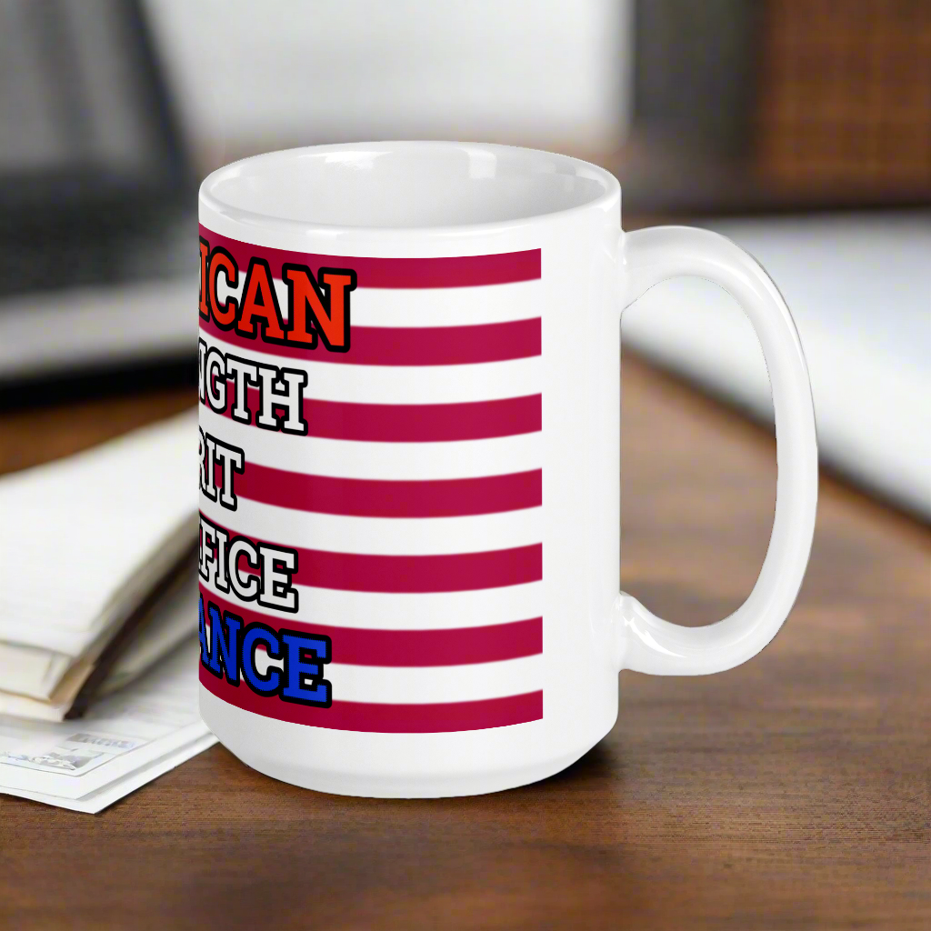 AMSSSV76 AMERICAN PRIDE COFFEE MUG