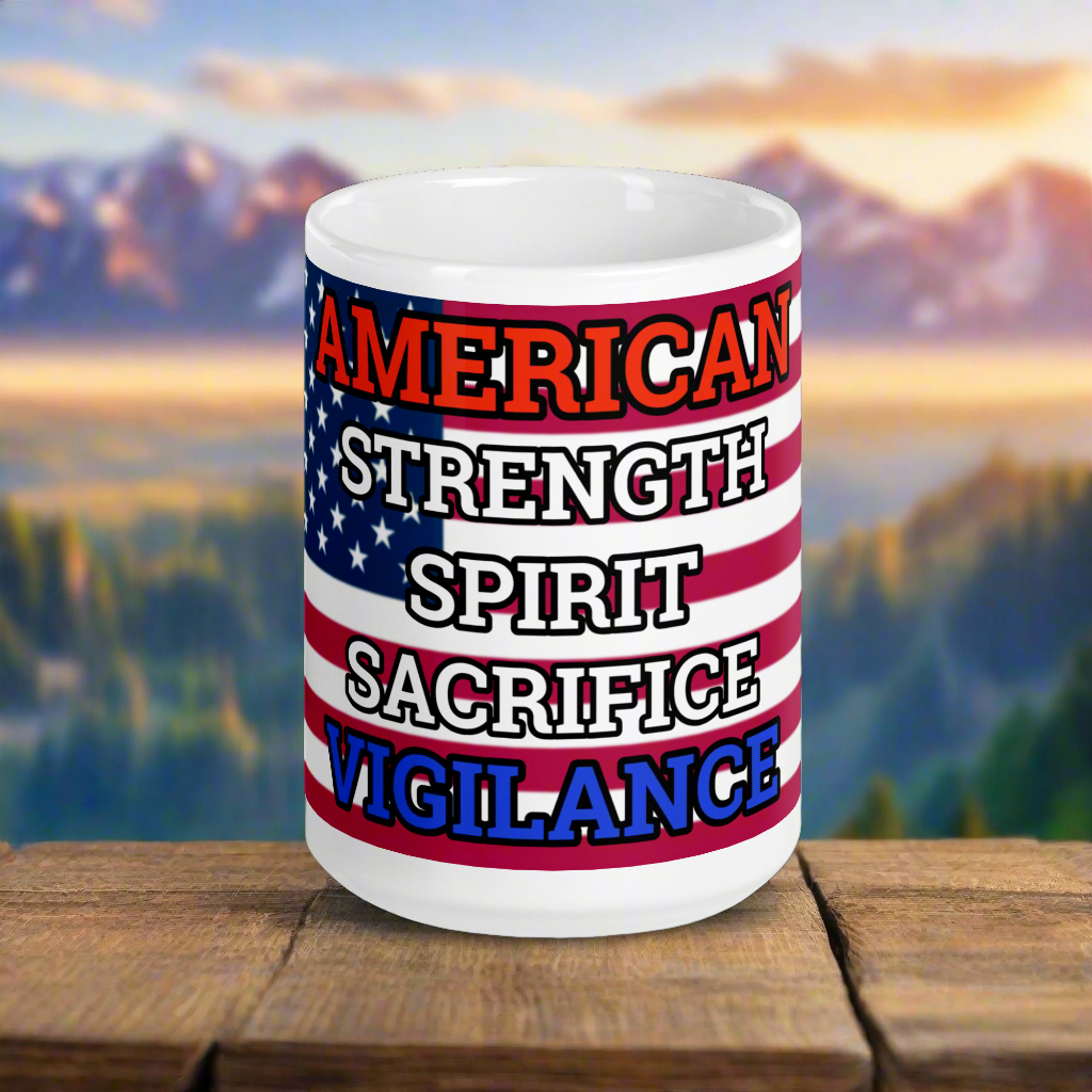 AMSSSV76 AMERICAN PRIDE COFFEE MUG