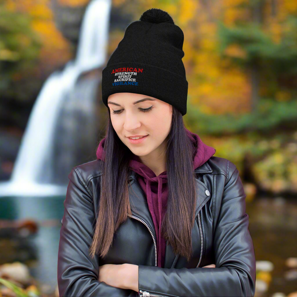 AMSSSV76 POM-POM BEANIE