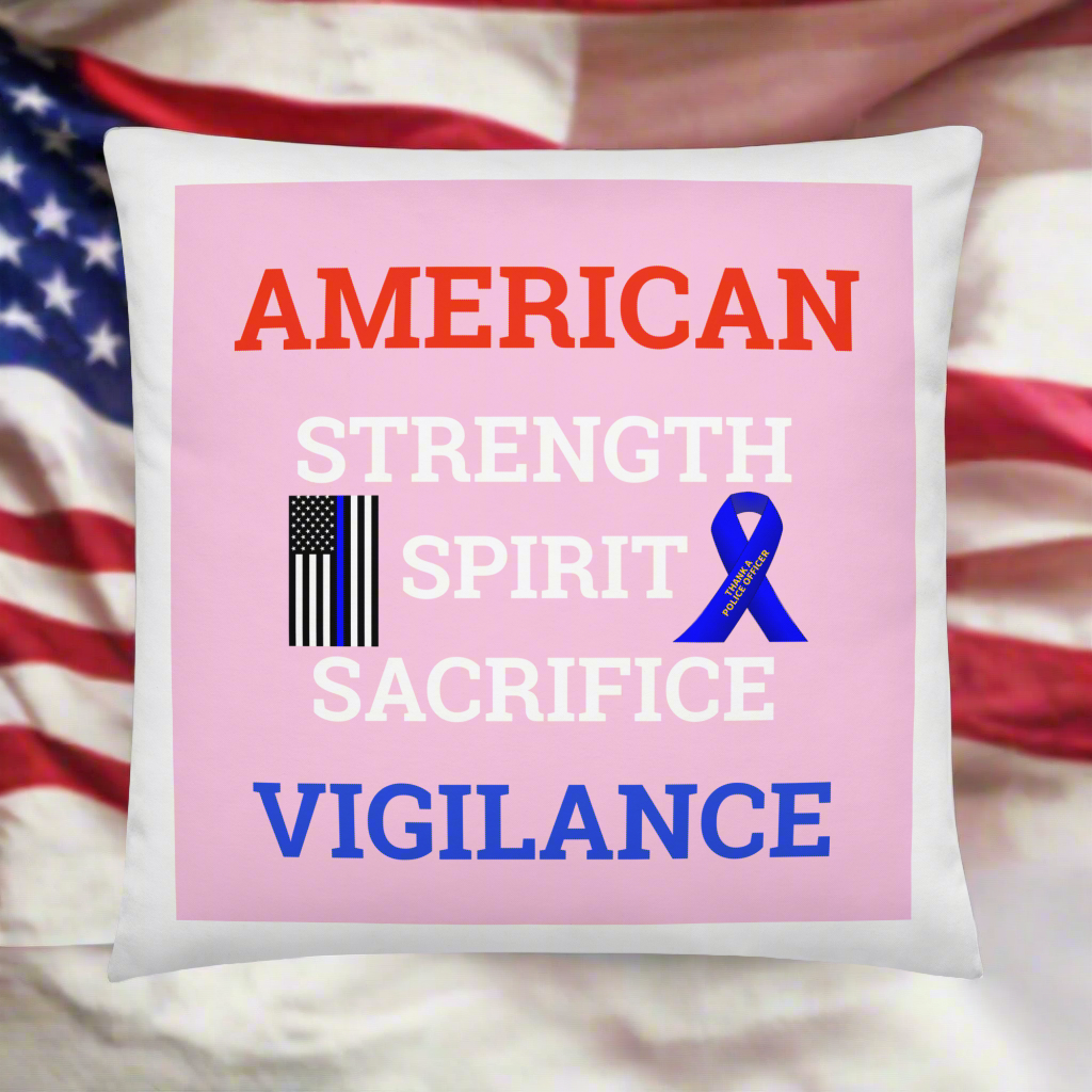 AMSSSV76 PATRIOTIC P.O PILLOW STYLE 2