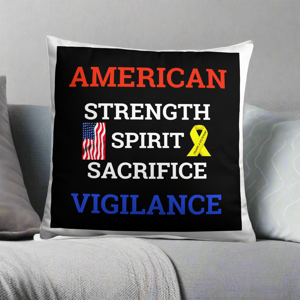 AMSSSV76 PATRIOTIC PILLOW STYLE 3