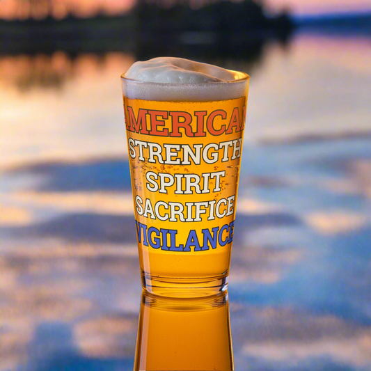 AMSSSV76 FIREFIGHTER PINT GLASS