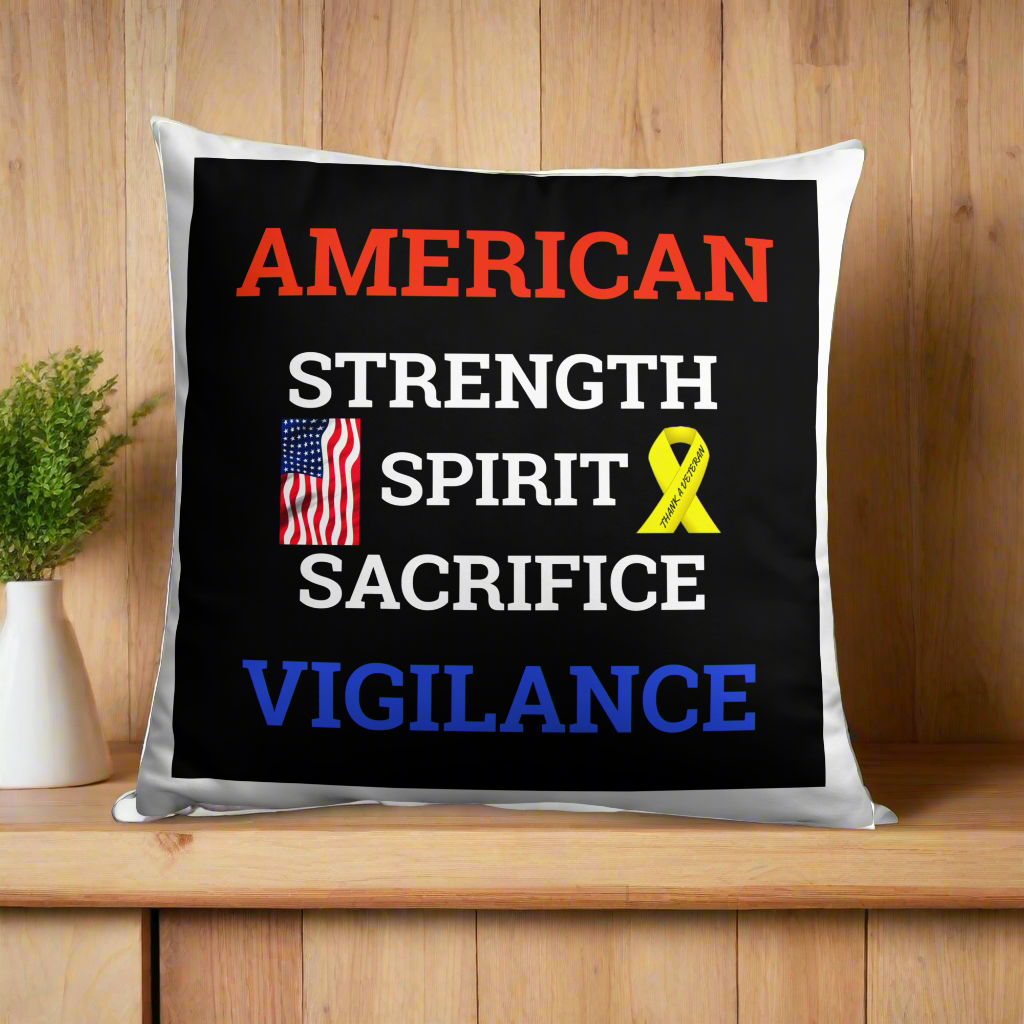 AMSSSV76 PATRIOTIC PILLOW STYLE 3