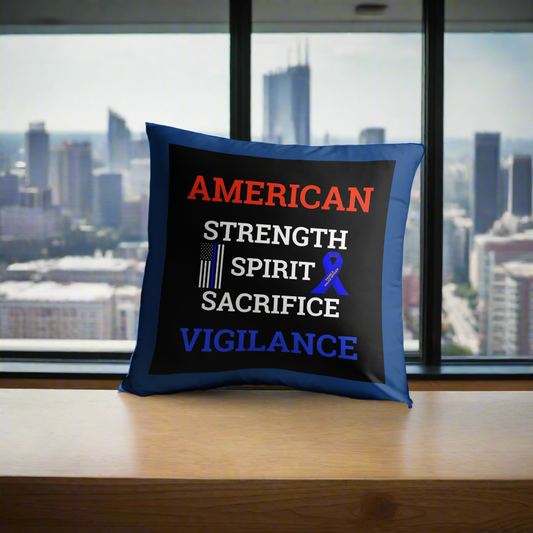 AMSSSV76 PATRIOTIC P.O PILLOW STYLE 1