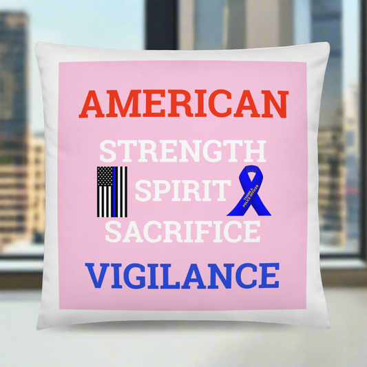 AMSSSV76 PATRIOTIC P.O PILLOW STYLE 2