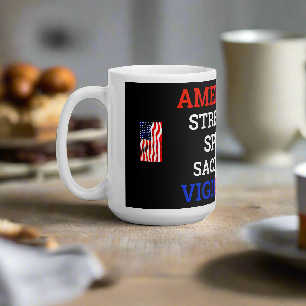 AMSSSV76 PATRIOTIC COFFEE MUG STYLE 3