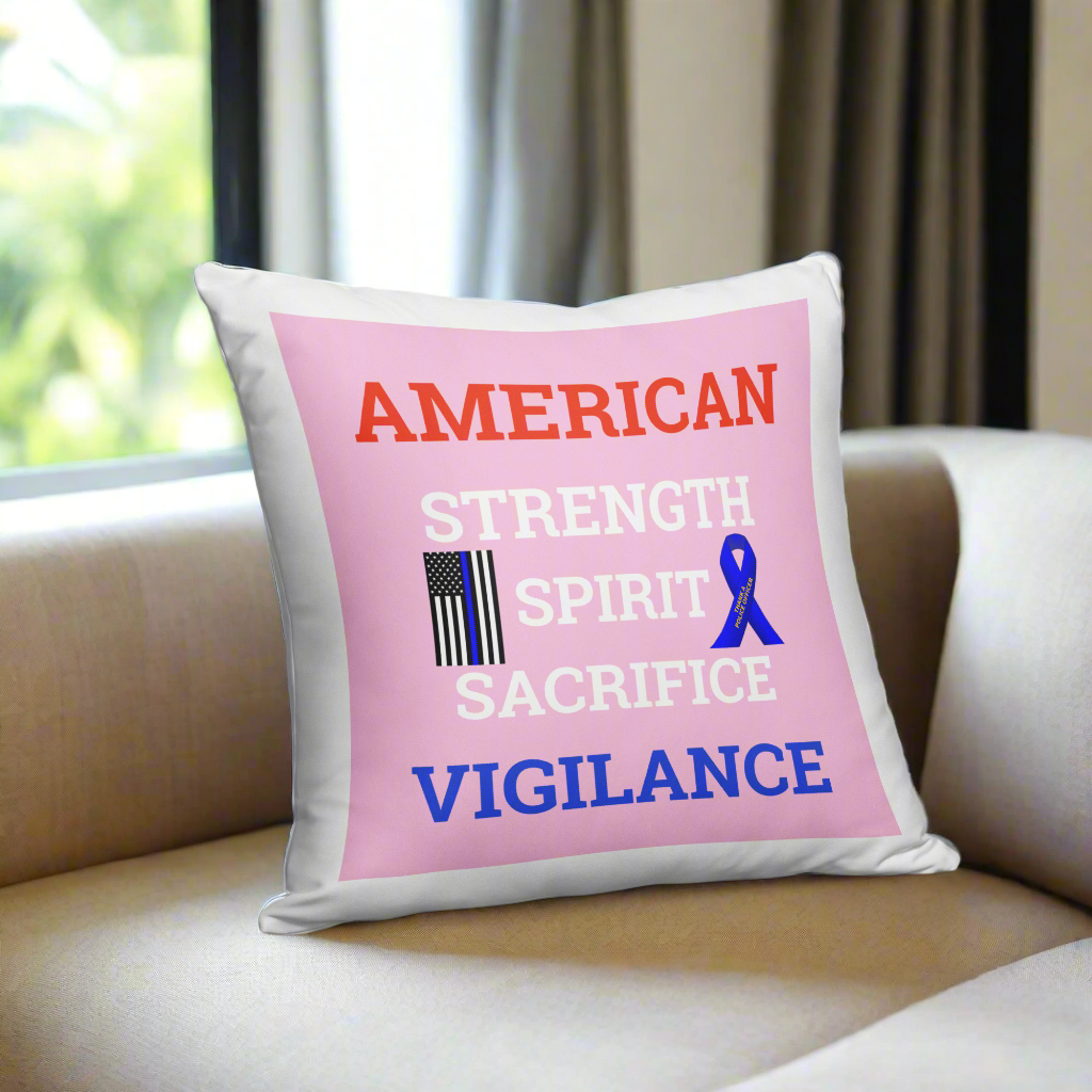 AMSSSV76 PATRIOTIC P.O PILLOW STYLE 2